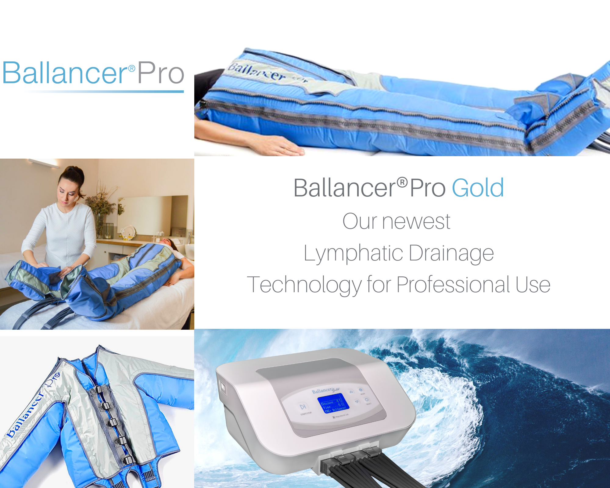 Ballancer® Pro Gold Elite Lymphatic Body Compression Therapy – Da Vinci ...