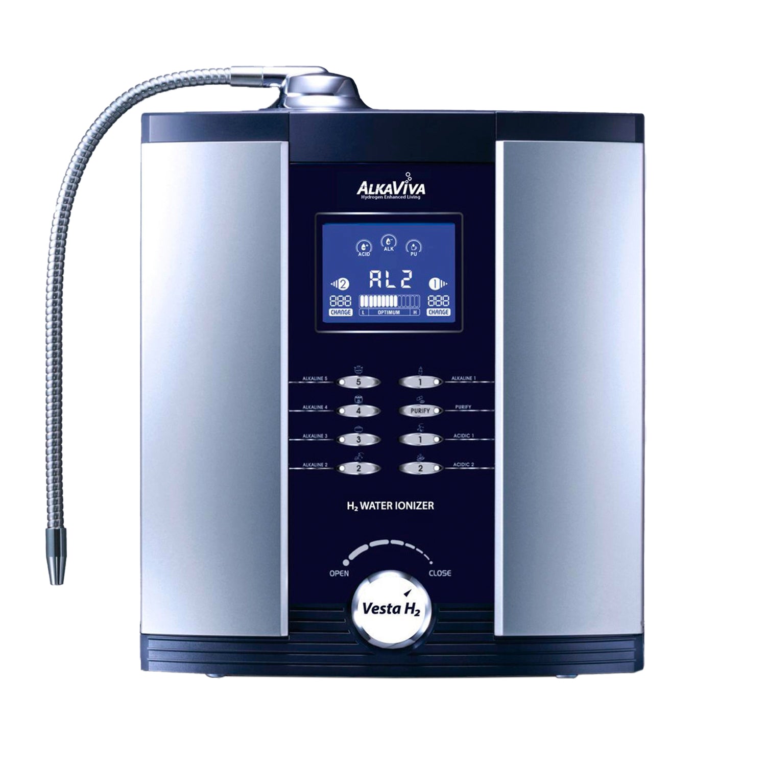 Alkaviva Vesta H2 Ionizer & Hydrogen Water System