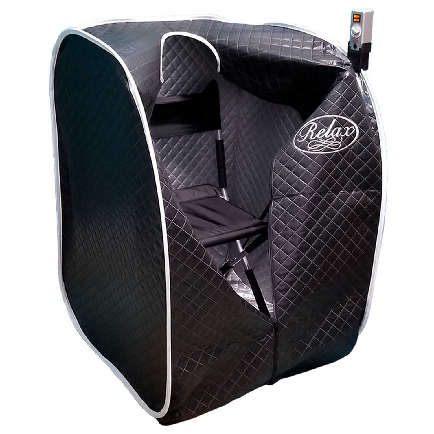 Relax Black Portable Far Infrared Sauna Tent