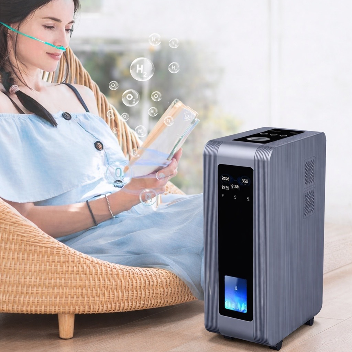 P68 Clinical Hydrogen Inhalation System | Pure Hydrogen Therapy – Da ...
